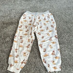 Hollister Christmas dog flannel pajama joggersrs